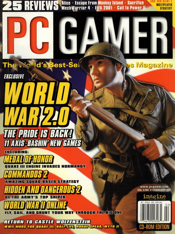 PC Gamer Issue 081 (February 2001) cover